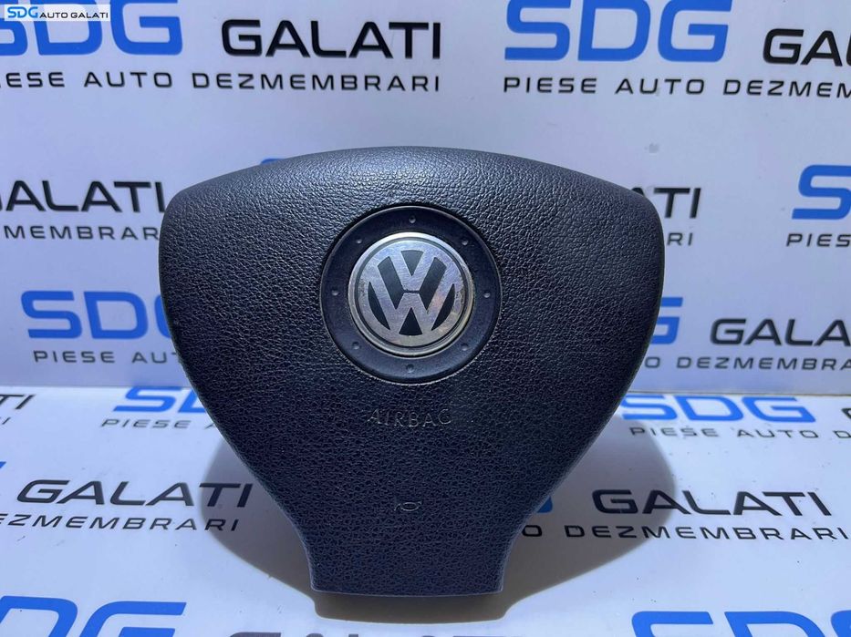 Airbag Volan 3 Spite cu 2 Mufe Volkswagen Passat B6 2005 - 2010 Cod 3C0880201AG