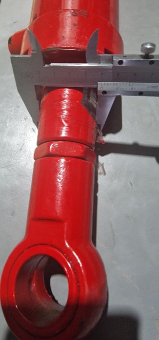 Cilindru hidraulic 1100 mm închis deschidere 800 mm tija 40 mm Diametr