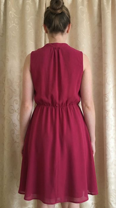 Rochie rosie mar 38 Warehouse Noua