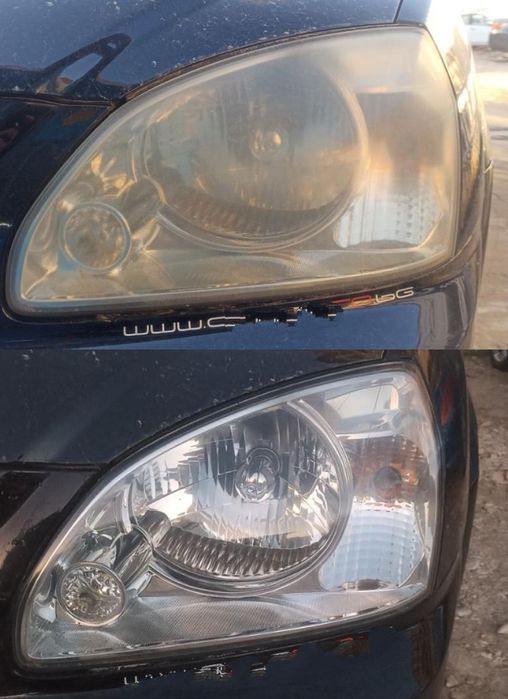 Полиране на фарове-60лв/30,68€ за два фара+керамика