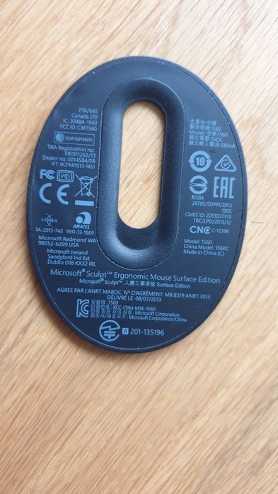 Mouse Microsoft Sculpt Comfort, Bluetooth, Negru