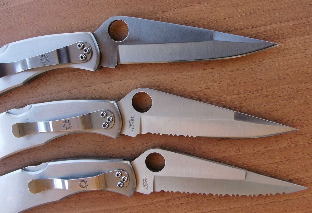 Сгъваем нож Spyderco Police 4