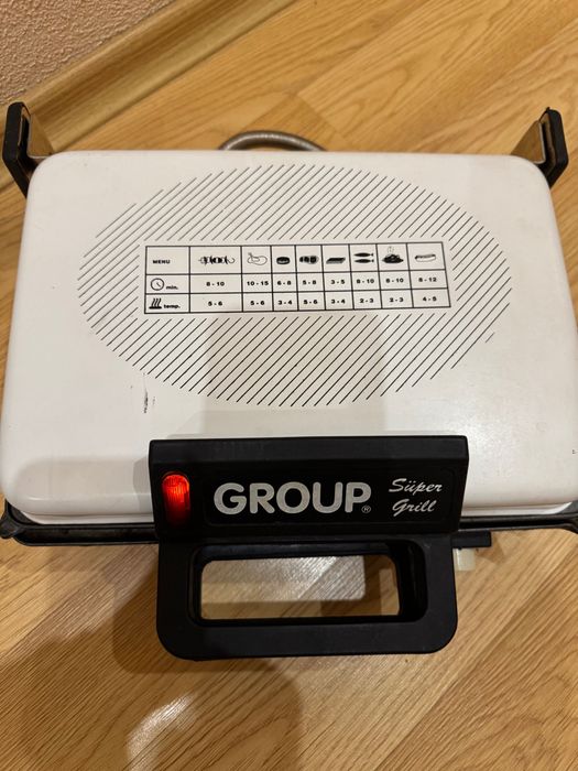 Грил преса Group Super Grill Press - напълно функциониращ с кутия