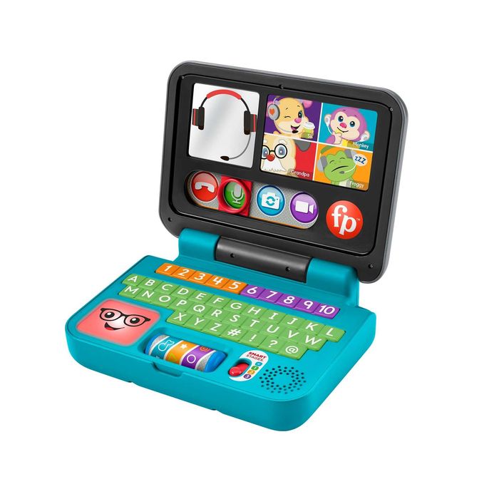 Интерактивна играчка детски лаптоп Fisher Price Laugh & Learn