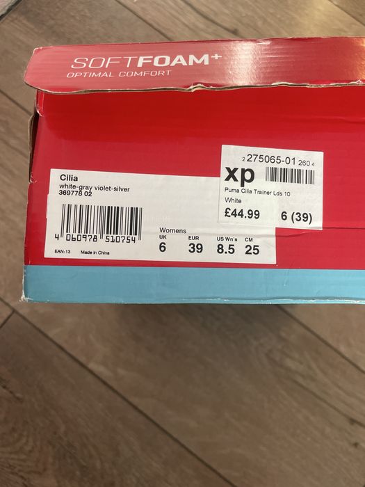 Чисто нови обувки Puma Cilia