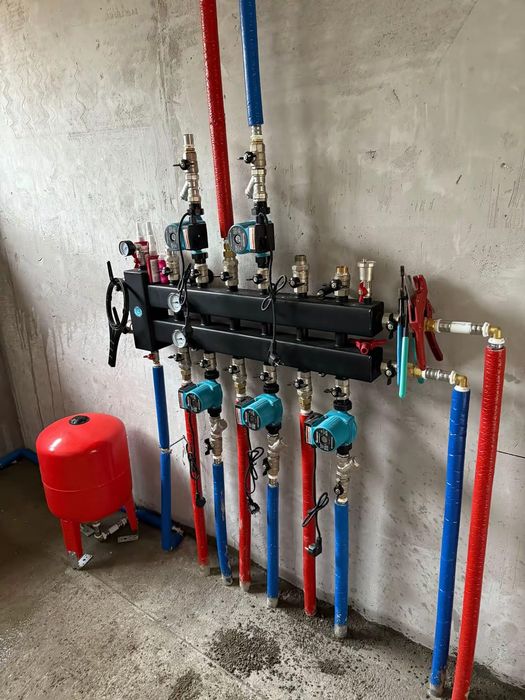 Отопление под ключ сантехника установка радиаторов отопления водоснабж