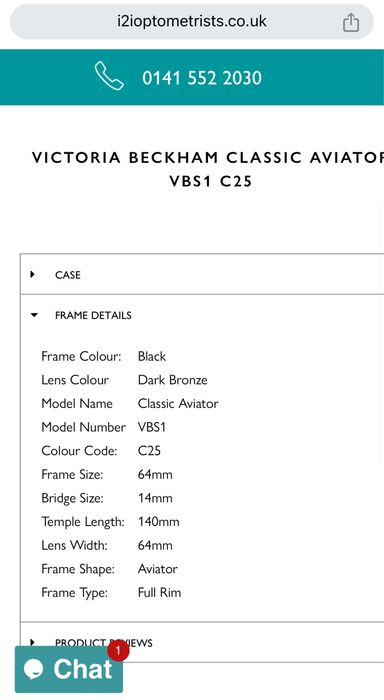 Слънчеви очила Victoria Beckham