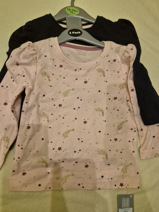 Гащички, чорапки и блузки за момиче 18-24м