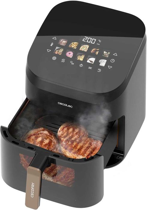 Фритюрник с горещ въздух Cecotec Cecofry&Grill Smokin’ 6500 2200W