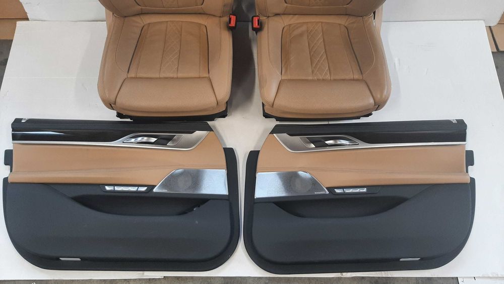 Interior piele impecabil BMW Seria 7 G11 G12