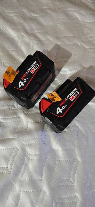 Milwaukee НОВ Комплект Ударен Винтоверт и Гайковерт M18 BPP2Q-402C