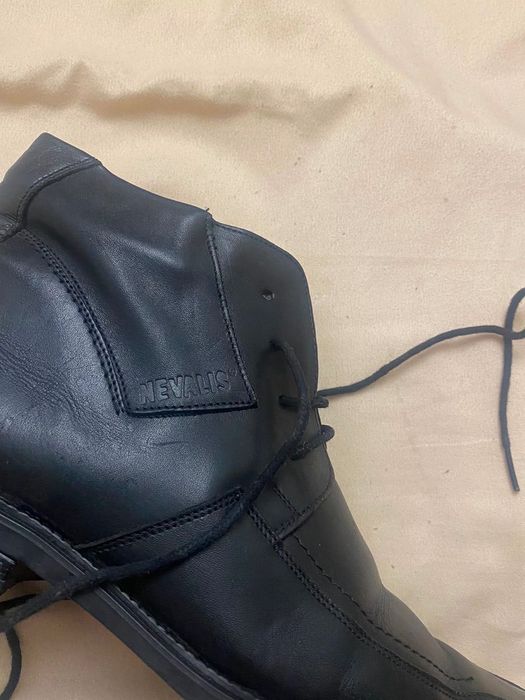 Pantofi ghete de piele