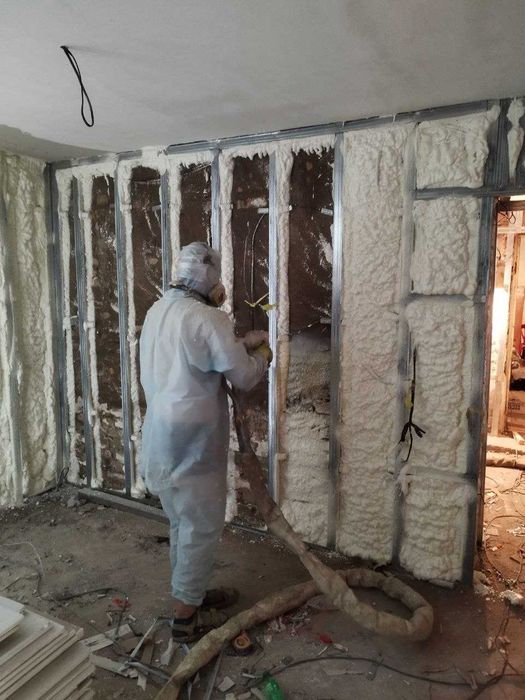 Пена утепление Напыление термопена ППУ | Termopena pena sepish xizmati