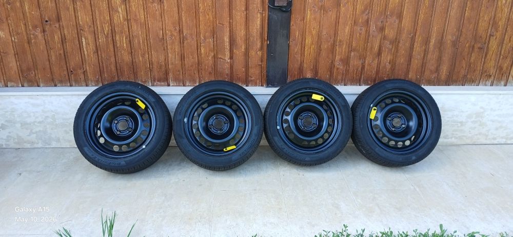 Anvelope 195 50 15 cu jante 4x100 R15