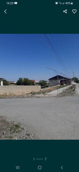 Участка сотилади катта юл йокасида