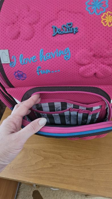 Школьный рюкзак для девочки.