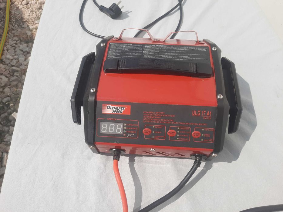Токоизправител за кола,  старт на двигателя ULTIMATE SPEED , 12V, 6V