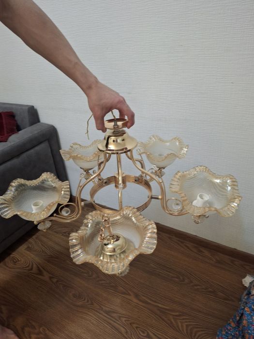 Люстры сферические
