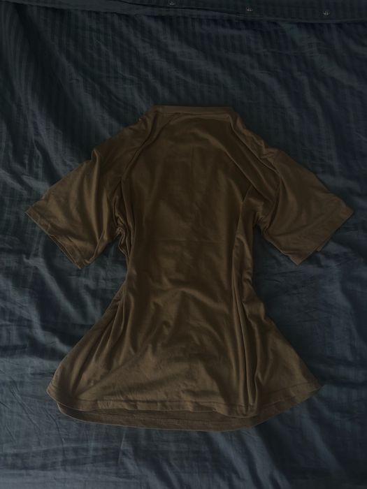Зелена oversized тениска
