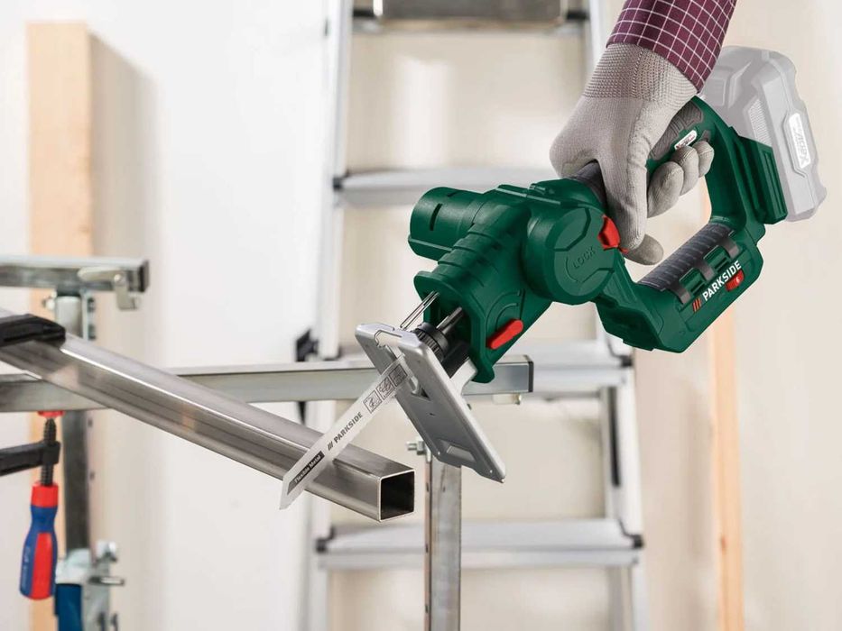 Нов Акумулаторен Зеге Саблен трион 2в1 Parkside 20V прободен трион