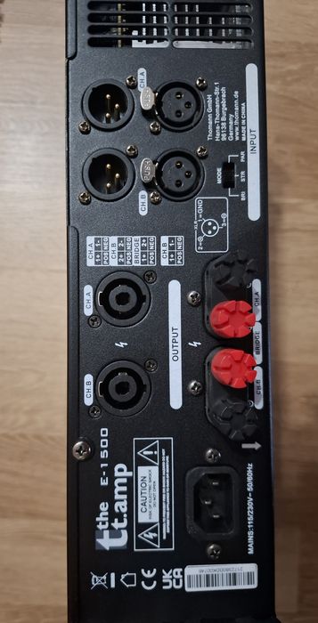 Amplificator profesional the t.amp E-1500