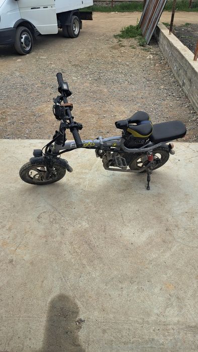 Скутер электро велосипед