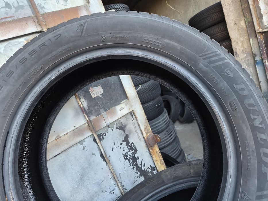 4бр. 215 55 17 Dunlop всесезонни.