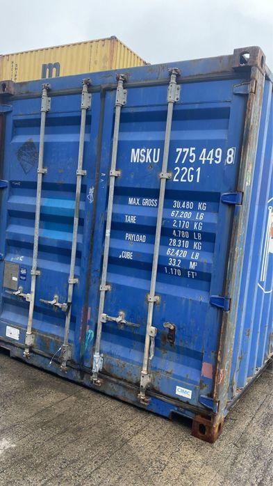 Containere maritime container stoc depozitare santiere