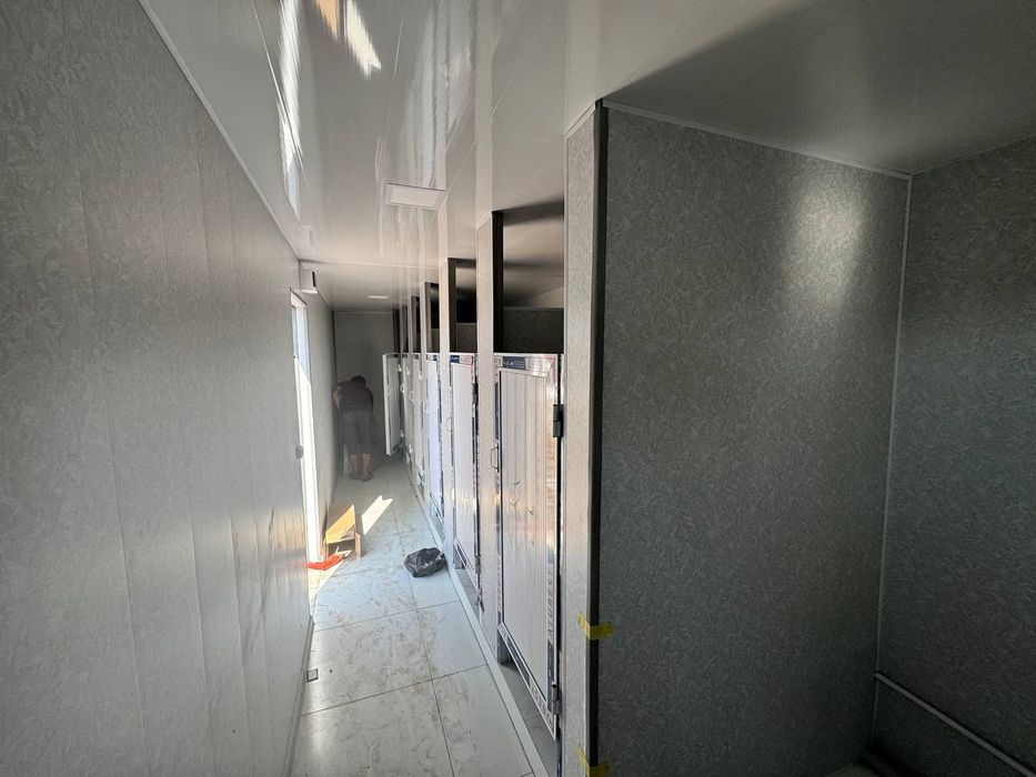 Контейнер  домик душ туалет Kantener magazin ofis