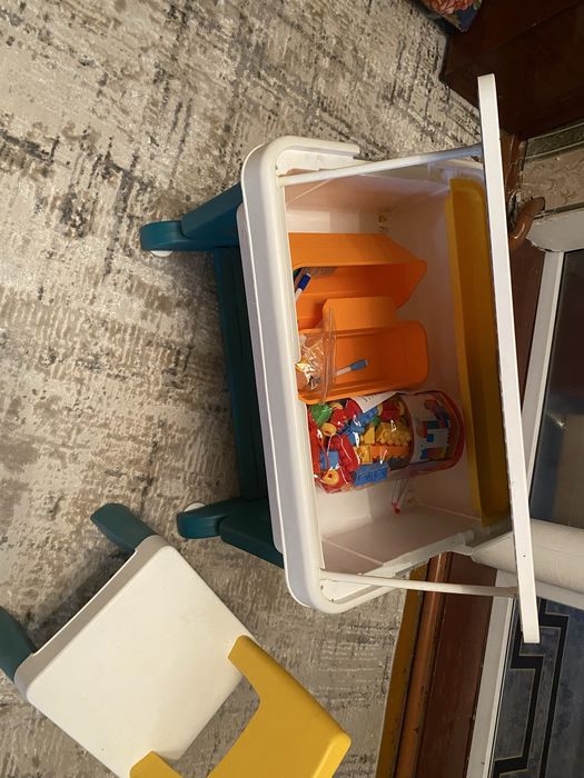 Лего стол со стульчиком