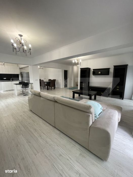 Apartament de inchiriat, 3 camere, 120 mp, parcare subterana, zona Cri — fotografia 3