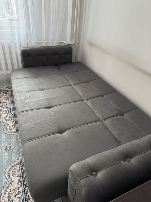 диван книжка бу серый