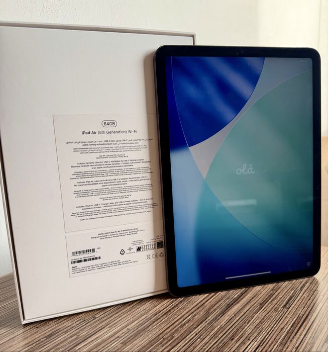 Ipad Air 5, 2022, 10.9", 64 gb, Space Grey
