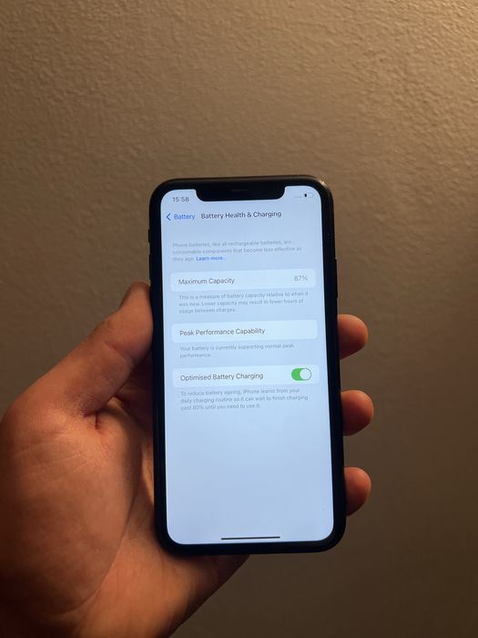 iPhone XR 128gb 87%