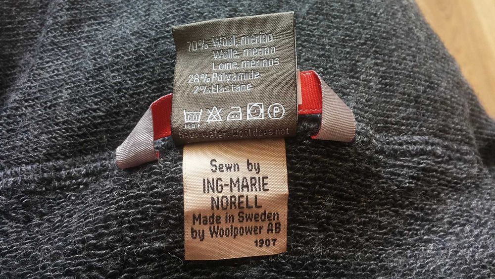 Woolpower ULLFROTTE Full Zip Jacket 400g 70% Merino Wool размер L горница 70% Мерино Вълна - 1075