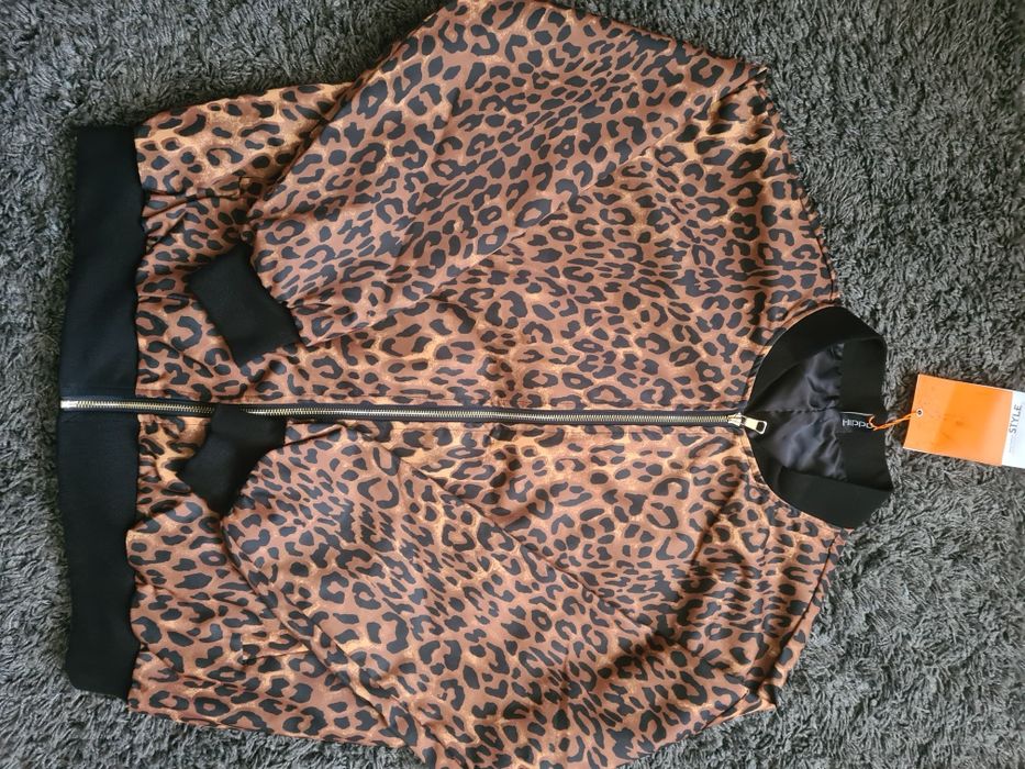 Мъжко яке Леопард принт-Leopard Jacked