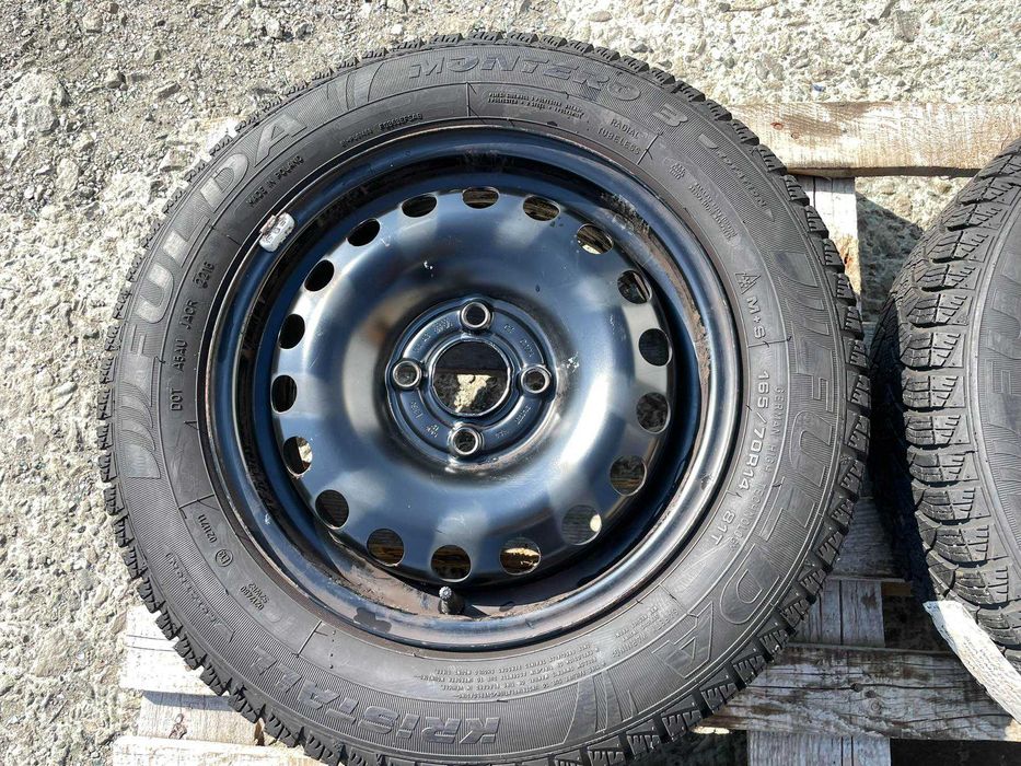 14 джанти 4х100 VW UP SKODA CITIGO SEAT MII 5J et35 Fulda 165/70/14