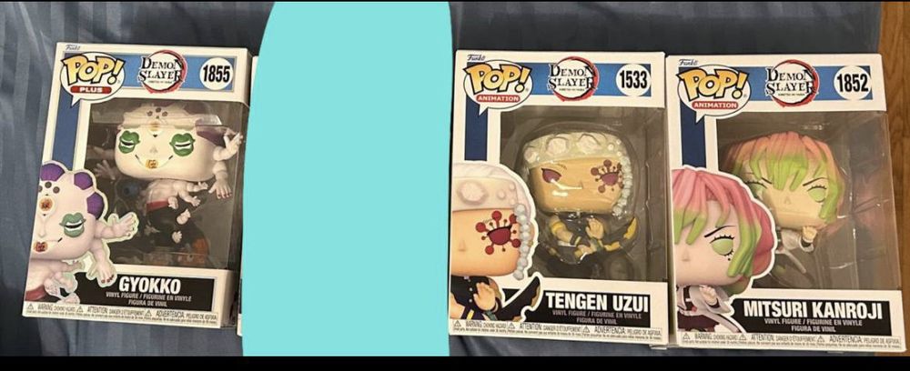 Фигурки Fanko Pop по аниме Demon Slayer