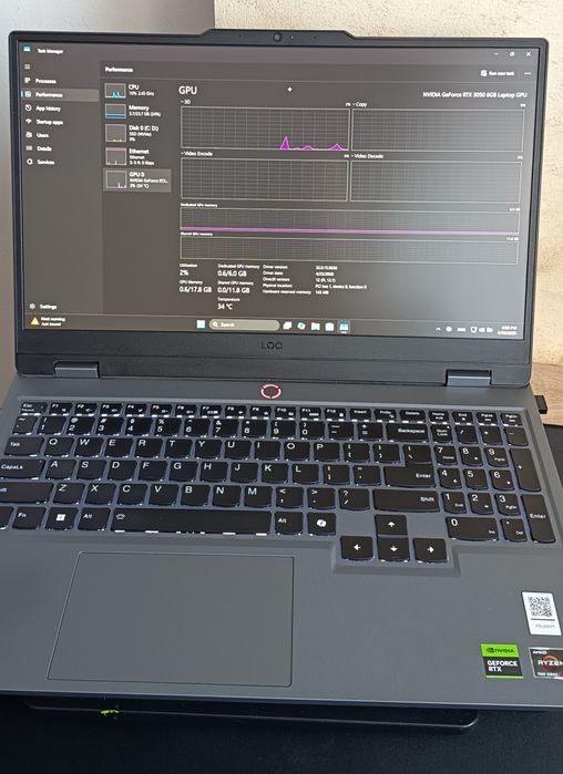 Se vinde Lap Top Lenovo LOQ