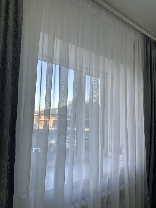 Продам шторы 2 шт и тюль