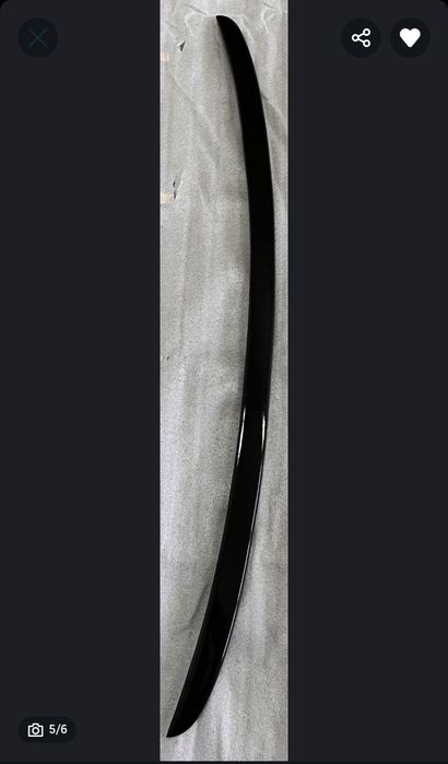 Лип спойлер за Ауди а5