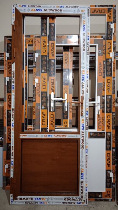 Акфа эшик ва дераза, верандалар.