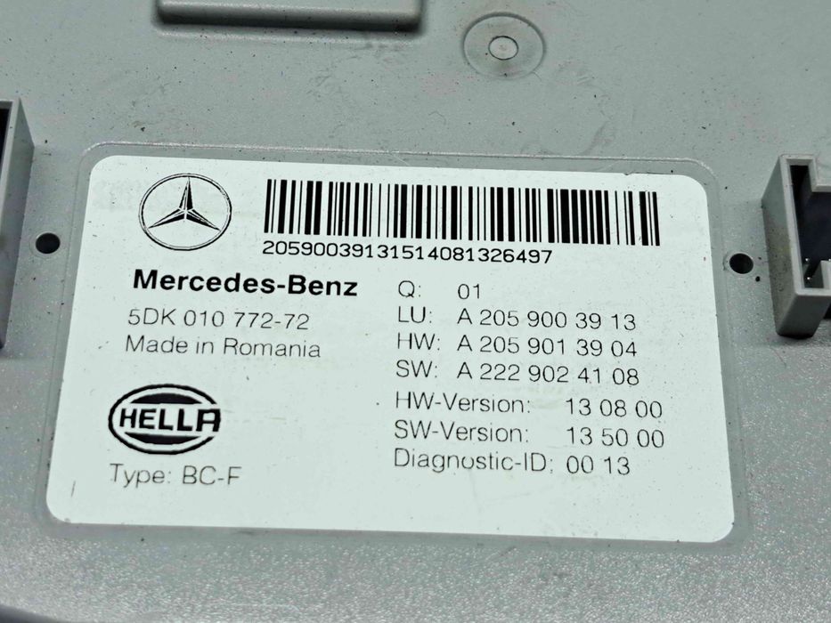 Modul confort Mercedes Clasa C Combi (W205) [Fabr 2015-prezent] A20590