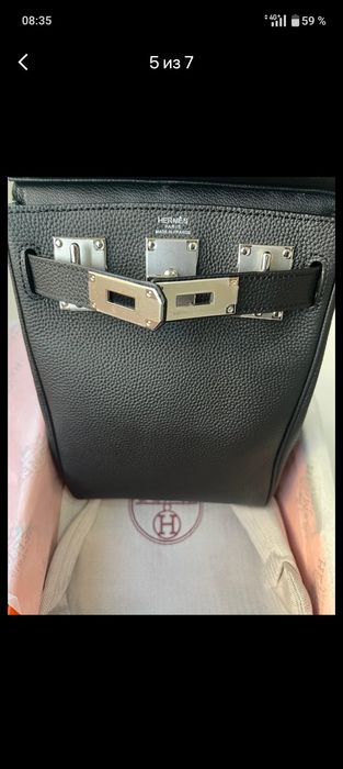 Hermes барсетка мужская