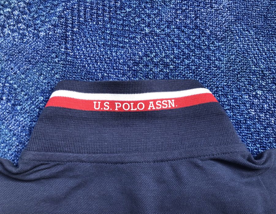 US Polo Assn. Polo Shirt ОРИГИНАЛНA мъжкa поло тенискa - L-M