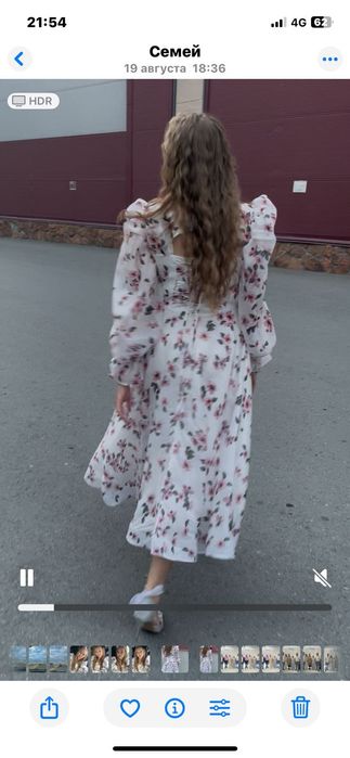 продам нежное платье