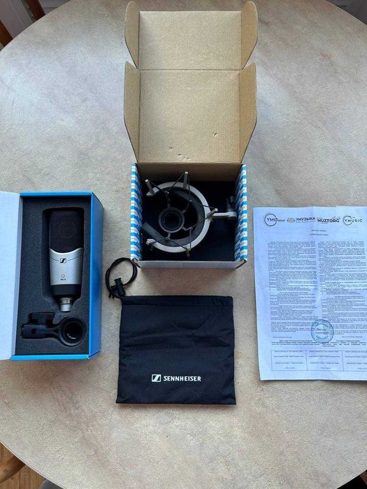 Студийный Микрофон SENNHEISER MK 4 & Паук SENNHEISER MKS 4