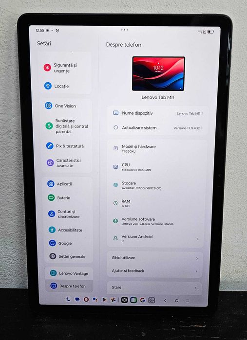 Lenovo Tab M11 LTE 4G 128/4GB + Pen Grey Zeus Amanet 72029