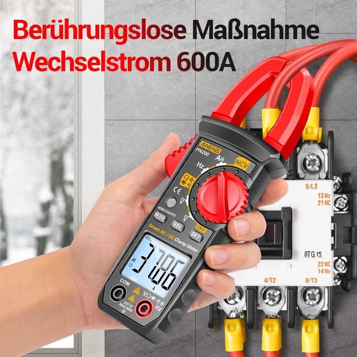 Multimetru ANENG Clampmetru PN200, 4000 de numărători TRMS