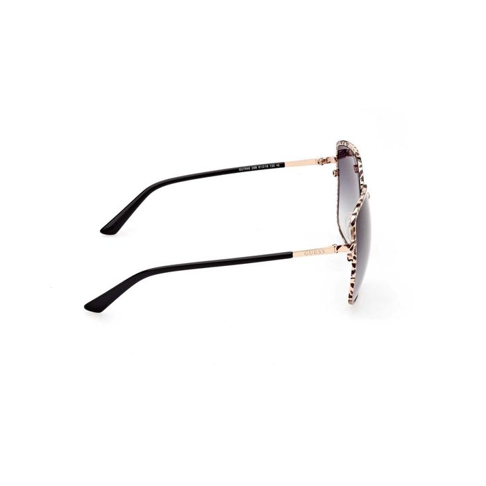 GUESS – Дамски метани слънчеви очила "ROSE GOLD LEOPARD" нови с кутия
